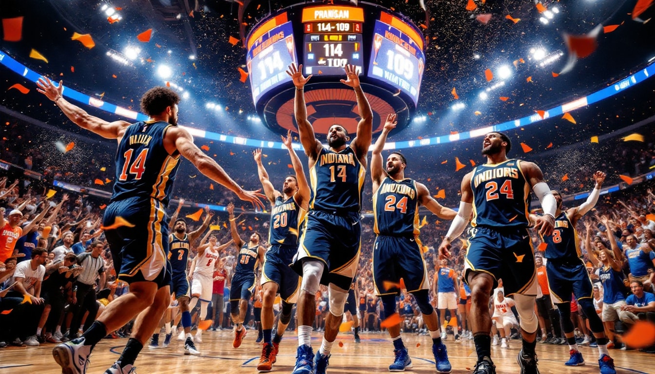 découvrez comment les pacers ont triomphé des knicks avec un score de 114-109, prenant ainsi une avance décisive de 2-0 dans les finales de conférence est. analyse des performances, moments-clés et implications de ce match palpitant.