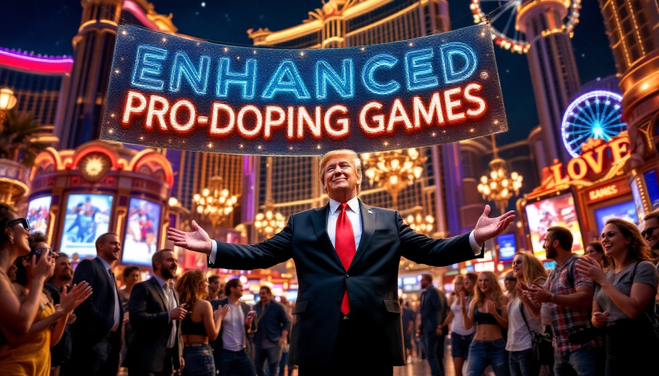 découvrez comment les jeux améliorés pro-dopage font leur entrée à las vegas avec le soutien inattendu de trump jr. plongez dans un univers où sport et controverses se rencontrent, et explorez les implications de cette tendance sur l'avenir des compétitions.