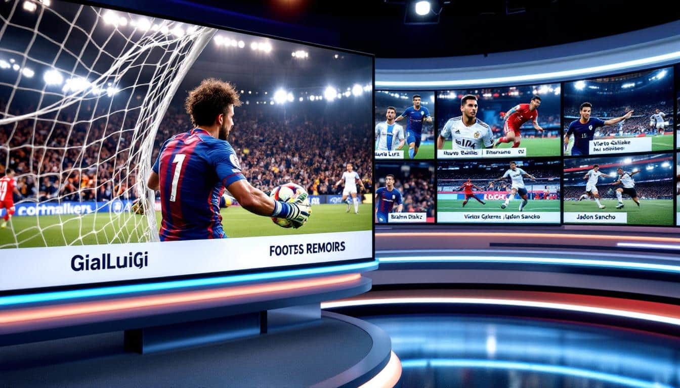 découvrez les dernières rumeurs du football concernant donnarumma, luiz, ekitike, diaz, gyokeres et sancho. ne manquez aucune actualité sur ces joueurs clés et restez informé des transferts et des spéculations qui agitent le monde du ballon rond.